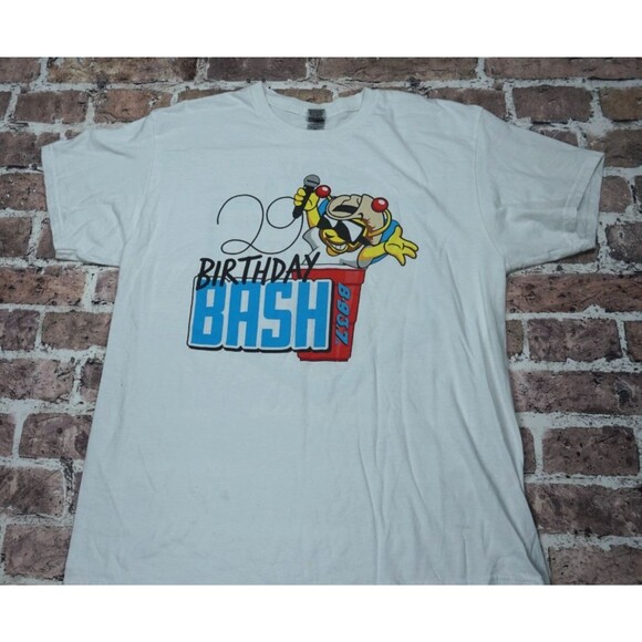 B-93 Birthday Bash Other - B-93 Birthday Bash 29 T Shirt Mens L White Toby Keith Country Music Concert Tee